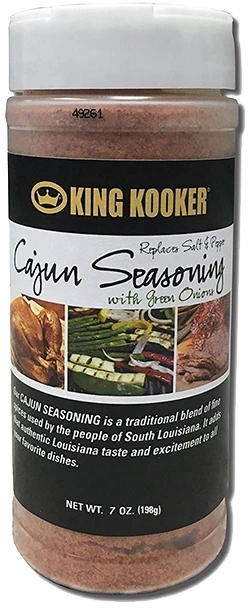 King Kooker Cajun Seasoning 7oz 3 King Kooker Cajun Seasoning 7oz