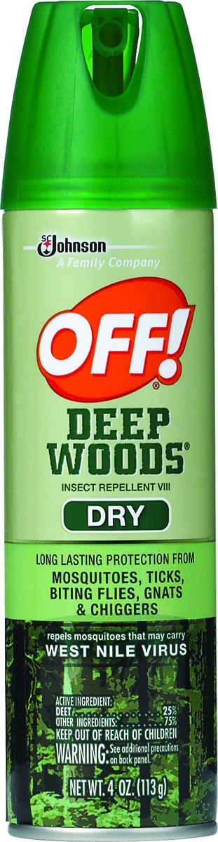 OFF Deep Woods Dry Repellent Spray 4 oz 3 OFF Deep Woods Dry Repellent Spray 4 oz