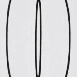 Hillman 3" Adhesive House Number, White -Home Tools Sales 2024 0 1 1