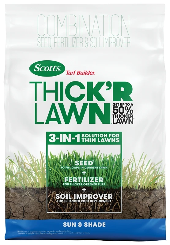Scotts Turf Builder® Thick'R Lawn™ Sun & Shade 3 Scotts Turf Builder® Thick'R Lawn™ Sun & Shade