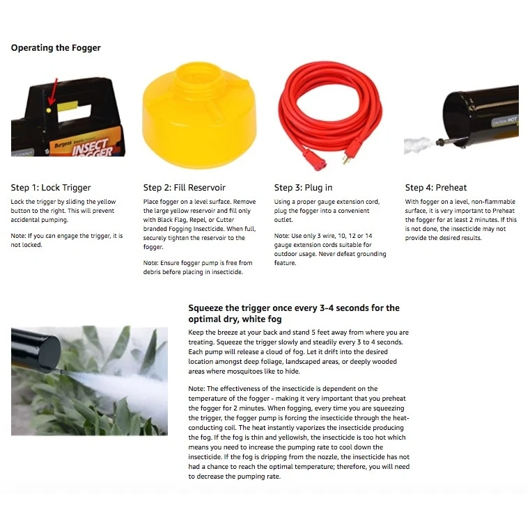 Burgess Electric 960 Insect Fogger 6 Burgess Electric 960 Insect Fogger - Image 4