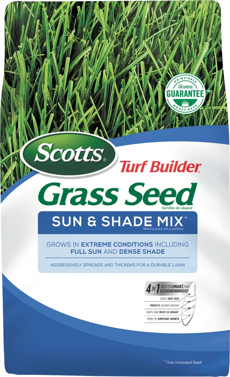 Scotts Turf Builder Sun & Shade Seed, 3-Lbs 3 Scotts Turf Builder Sun & Shade Seed, 3-Lbs