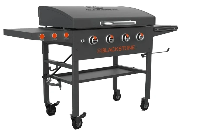Blackstone 1899 Freestanding Outdoor Griddle, Steel, Gray 3 Blackstone 1899 Freestanding Outdoor Griddle, Steel, Gray