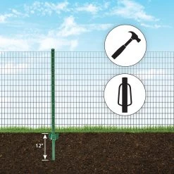 Origin Point Brands Light Duty 6' Fence Posts -Home Tools Sales 2024 19000101 3 1
