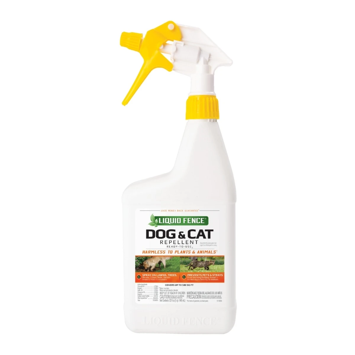 Liquid Fence Dog & Cat Repellent, 32 oz. 3 Liquid Fence Dog & Cat Repellent, 32 oz.