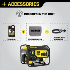 Champion 3500-Watt Dual Fuel Generator -Home Tools Sales 2024 200967 2