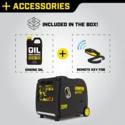 Champion 4500-Watt Wireless Start Inverter Generator -Home Tools Sales 2024 200990 4