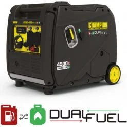 Champion 4500-Watt Dual Fuel Inverter Generator 3 Champion 4500-Watt Dual Fuel Inverter Generator -Home Tools Sales 2024 200991 1 1