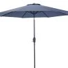 Sunray 9' Blue Market Umbrella with Crank -Home Tools Sales 2024 201004 9ft market umbrella navy 1 2