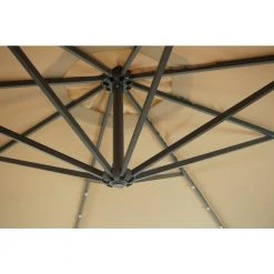 Sunray 10' Offset Umbrella with LED Lights -Home Tools Sales 2024 201020 2 2