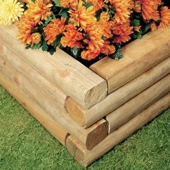 Treated Landscape Timber 3" X 4" x 8' -Home Tools Sales 2024 24560005