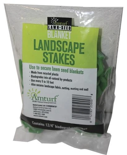 Amturf 5” Biodegradable Lawn Blanket Stakes - 12 Pack Amturf 5” Biodegradable Lawn Blanket Stakes - 12 Pack -Home Tools Sales 2024 25000 2