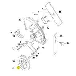 Husqvarna Bar Nut #503220001 -Home Tools Sales 2024 26043339 1 1