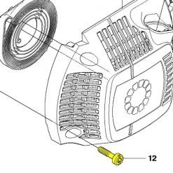 Husqvarna Starter Cover Screw #503217321 -Home Tools Sales 2024 26044232 2