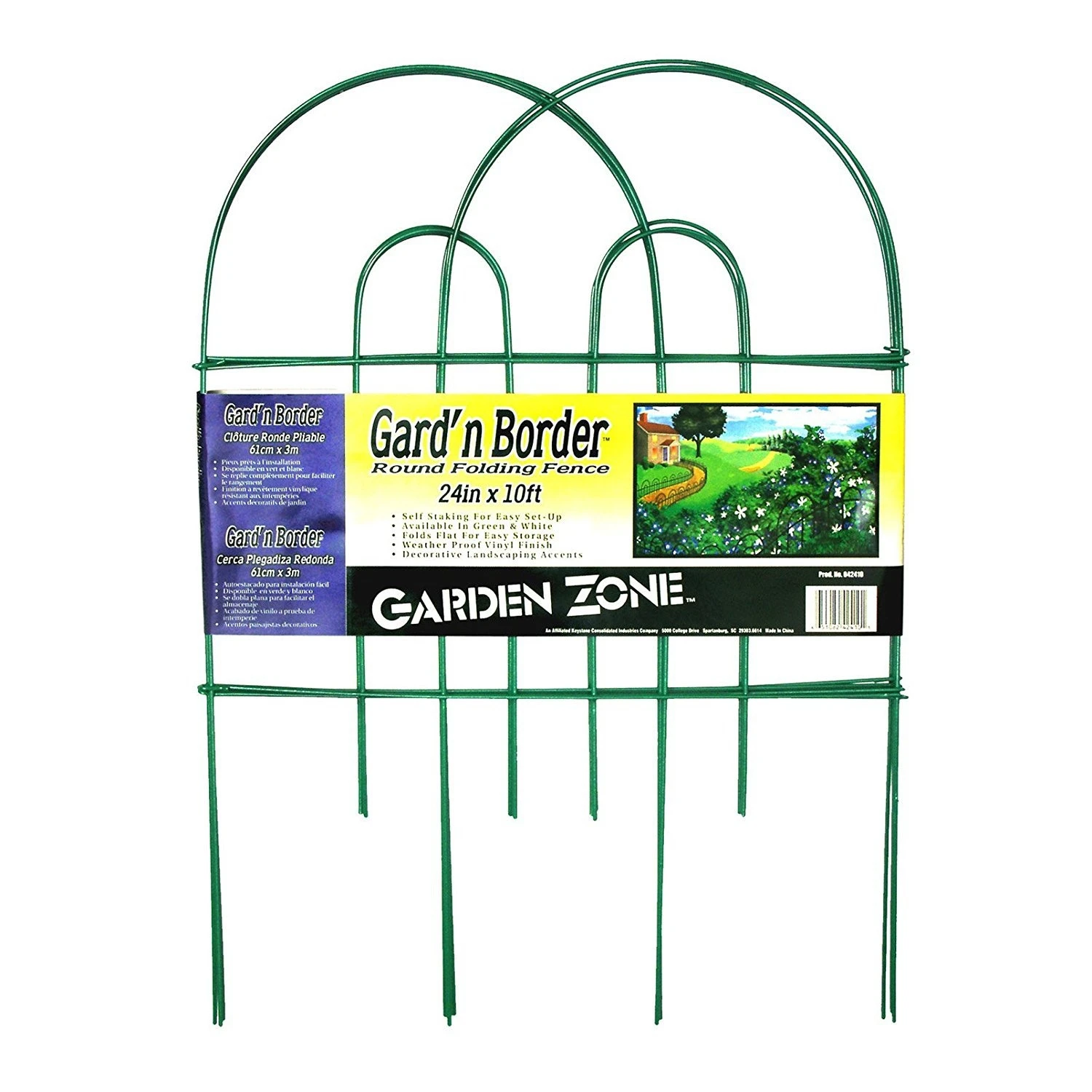 Origin Point Gard'n Border 24" x 10' Round Folding Fence Origin Point Gard'n Border 24" x 10' Round Folding Fence -Home Tools Sales 2024 26450016 1