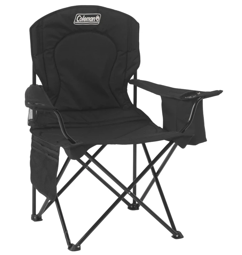 Coleman Cooler Quad Chair, Black 3 Coleman Cooler Quad Chair, Black