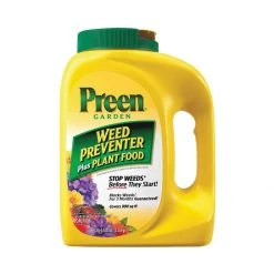 Preen 21-63902 Weed Preventer Plus Plant Food