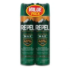 Repel Sportsmen Max 40% DEET Repellent Value Pack