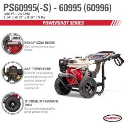 Simpson PowerShot PS60995 Professional Gas Pressure Washer -Home Tools Sales 2024 28590267 10 1