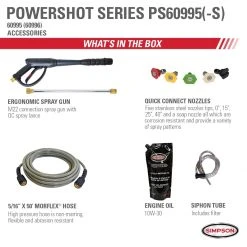 Simpson PowerShot PS60995 Professional Gas Pressure Washer -Home Tools Sales 2024 28590267 11 1