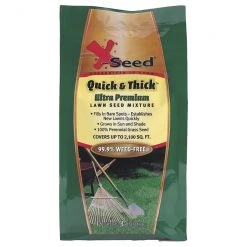 X-Seed 3lb Bag Quick & Thick Ultra Premium Grass Seed