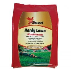X-Seed 7lb Hardy Lawn Ultra Premium Grass Seed Mix