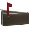 Fulton Standard Post Rural Mailbox - Brown 2 Fulton Standard Post Rural Mailbox - Brown -Home Tools Sales 2024 3040009 1 1