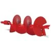 Earthquake 10" Fish Tail Replacement Earth Auger - Red -Home Tools Sales 2024 3140242 1