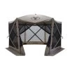 Gazelle G6 6-Sided Portable Gazebo, Desert Sand