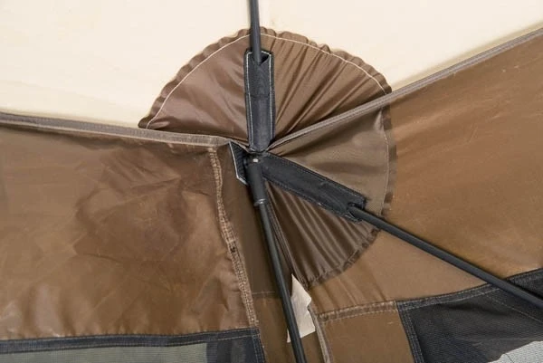 Clam Brown/Tan Quick Set Pavilion Screen Tent 5 Clam Brown/Tan Quick Set Pavilion Screen Tent - Image 3