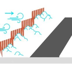 Tenax Snow Guard Snow Fence 4' X 50' Orange, 82119004 -Home Tools Sales 2024 34390003 5 1