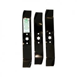 Arnold 3 blade set for 46" MTD Star Hole, 1999 & After
