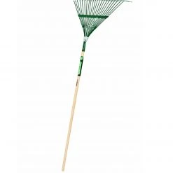 Truper Tru Tough 22" Steel Leaf Rake w/ 48" Handle -Home Tools Sales 2024 37700632 2 1