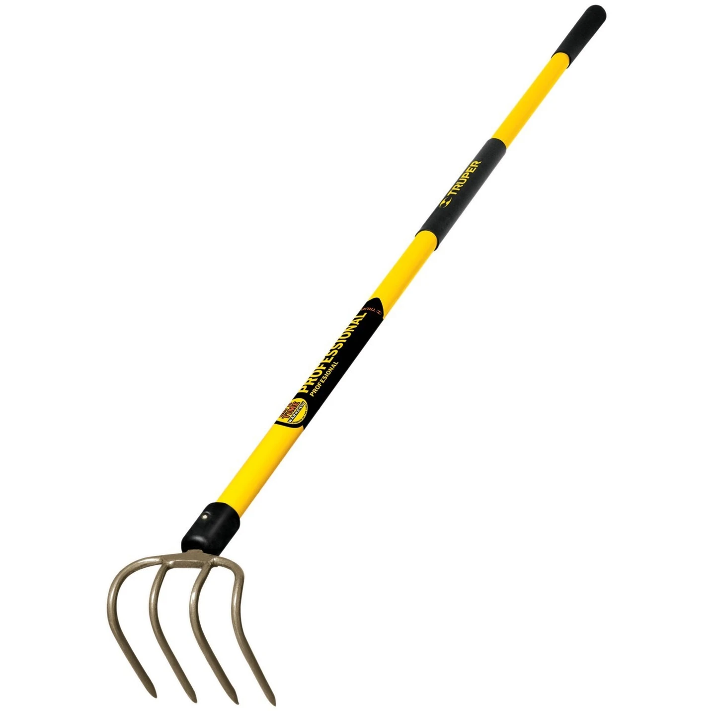 Truper Tru Pro 4-Tine Forged Cultivator w/ 60" Fiberglass Handle Truper Tru Pro 4-Tine Forged Cultivator w/ 60" Fiberglass Handle -Home Tools Sales 2024 37700713 1