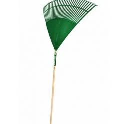 Truper Tru Tough Plastic Shrub Rake w/ 48" Ash Handle
