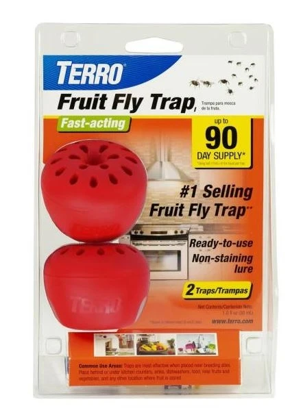 Terro Fruit Fly Trap - 2 Pack 3 Terro Fruit Fly Trap - 2 Pack
