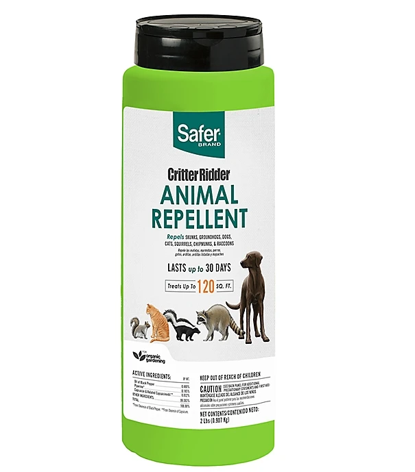 SAFER BRAND CRITTER RIDDER® ANIMAL REPELLENT GRANULES 3 SAFER BRAND CRITTER RIDDER® ANIMAL REPELLENT GRANULES