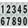 Hillman 3" Black/Silver Reflective Number Mailbox Stickers -Home Tools Sales 2024 47812390 1