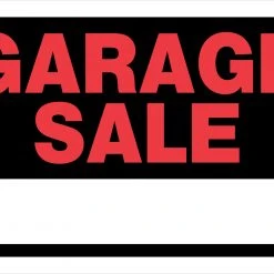 Hillman 8"x12" Plastic Fluorescent "Sale" Sign