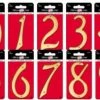 Hillman 4" Traditional Solid Brass House Numbers -Home Tools Sales 2024 47813111 1