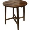 Leigh Country Char-Log Slatted Round Bar Table -Home Tools Sales 2024 50060017 1