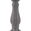Bloem 270-908 2-Piece Bird Bath w/ Pedestal – Charcoal