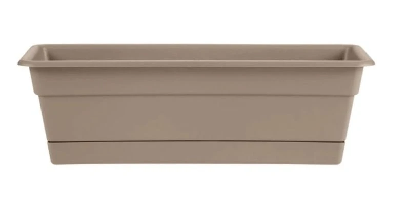Bloem Dura Cotta 24 in. Plastic Window Box Planter w/Tray Bloem Dura Cotta 24 in. Plastic Window Box Planter w/Tray -Home Tools Sales 2024 5171516