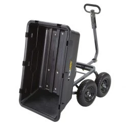 Gorilla Carts 1,200 Pound Capacity Heavy Duty Poly Dump Cart -Home Tools Sales 2024 54060003 2 1