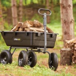 Gorilla Carts 1,200 Pound Capacity Heavy Duty Poly Dump Cart -Home Tools Sales 2024 54060003 3 1