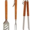MR BAR-B-Q 3 Piece Stainless Steel Tool Set