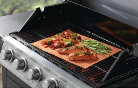MR BAR-B-Q Copper Grill Mat 4 MR BAR-B-Q Copper Grill Mat - Image 2