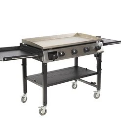 Pit Boss 4 Burner Deluxe Griddle - Flat Top Grill with Foldable Side Shelf -Home Tools Sales 2024 62370092 2 2