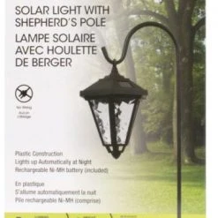 Solar Light with Shepherds Pole -Home Tools Sales 2024 66040010