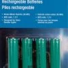 Fusion Products 4pk AA Rechargeable Battery Ni-MH